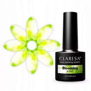 CLARESA lakier hybrydowy 5ml BLOOMING LIME 5 - Lakiery do paznokci - miniaturka - grafika 1