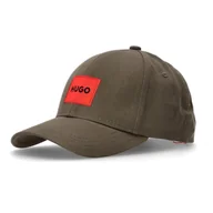 Czapki i chusty sportowe męskie - Czapka z daszkiem bejsbolówka Hugo Boss X 581-RL Brązowa - 50492745-392 - miniaturka - grafika 1
