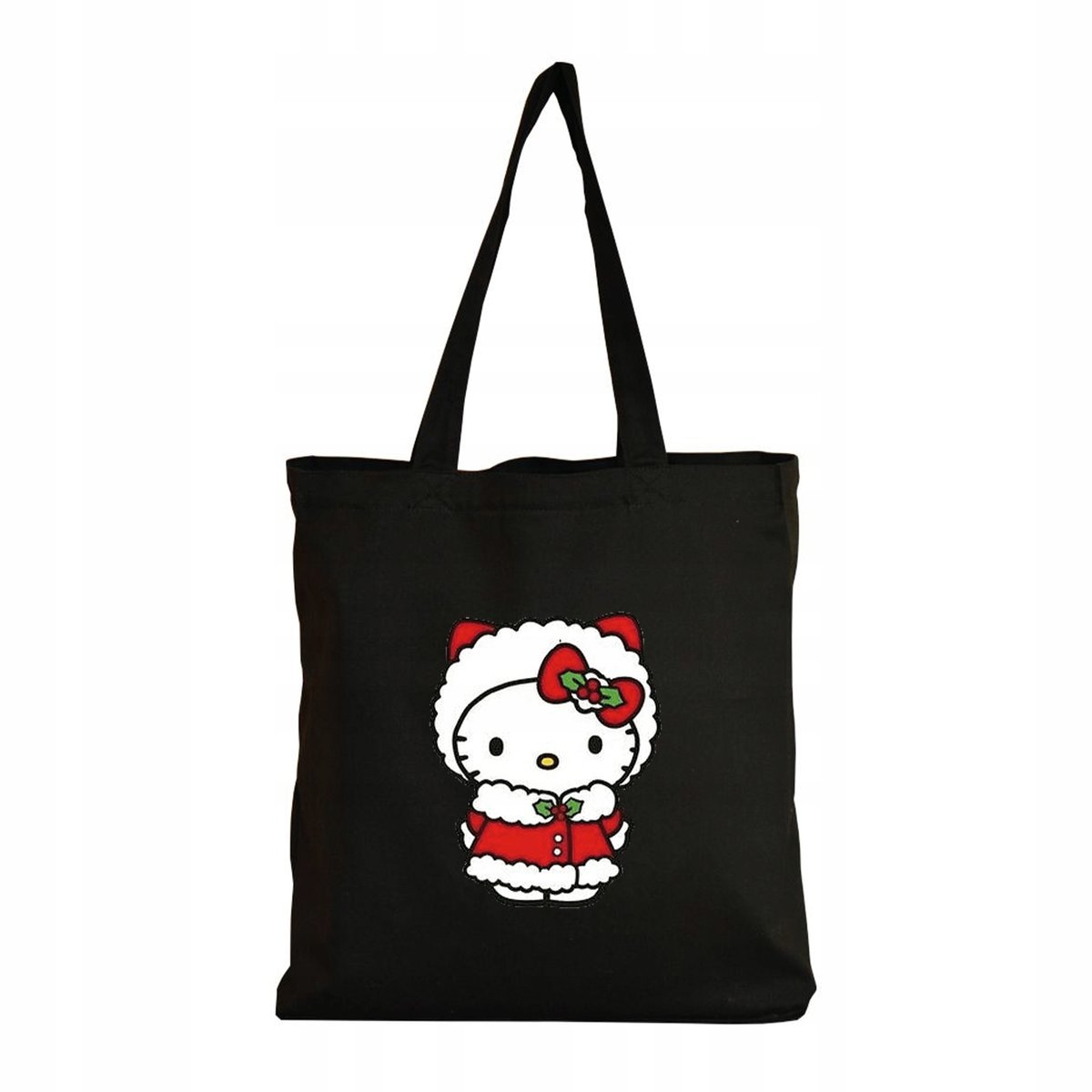 Eko Torba Bawełniana na ramię Shopper Eco Torebka Zakupy Hello Kitty Kotek