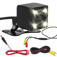 Kamery cofania - Kamera Cofania Parkowania 4 Led Kolor 12V rca 5m - miniaturka - grafika 1