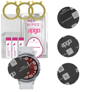 3x Szkło Hybrydowe MATOWE do Samsung Galaxy Watch Classic 6 43mm - Akcesoria do smartwatchy - miniaturka - grafika 1