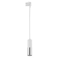 Akcesoria do oświetlenia - Epistar TK Lighting Tracer 1-punktowy do szyny 3-fazowej biały/chrom 6063 - miniaturka - grafika 1