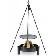 Paleniska ogrodowe - Cook&King Grill ogrodowy COOK KING Stal Czarna 70 cm + Palenisko 80 cm - miniaturka - grafika 1