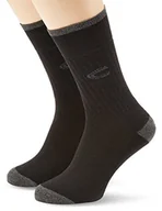 Skarpetki damskie - camel active Skarpety męskie, 2 sztuki w opakowaniu 6510 / camel active skarpety sportowe, 2 sztuki, czarny (Black 610), 43-46 EU - miniaturka - grafika 1