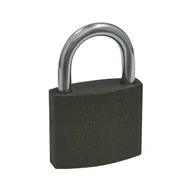 Kłódki - Kłódka pałąkowa żeliwna 32 mm Qlock - miniaturka - grafika 1