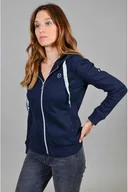 Akcesoria jeździeckie - Harcour Bluza damska rozpinana SWAI AW 22/23 - navy - miniaturka - grafika 1