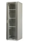 Akcesoria do serwerów - EmiterNet Szafa ramowa stojąca 42U, drzwi przód blacha/szkło, 600x800x1980mm (szer./gł./wys.) - miniaturka - grafika 1