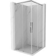 Kabiny prysznicowe - Mexen Rox Duo kabina prysznicowa rozsuwana 75 x 75 cm, transparent, chrom - 8C2D-075-075-01-00 - miniaturka - grafika 1