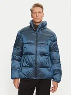 Kurtki męskie - Calvin Klein Jeans Kurtka zimowa J30J326097 Niebieski Regular Fit - miniaturka - grafika 1