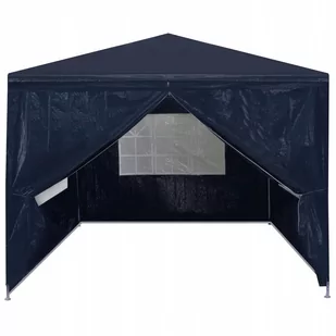 vidaXL Namiot imprezowy, 3 x 3 m, niebieski - Pawilony ogrodowe - miniaturka - grafika 1