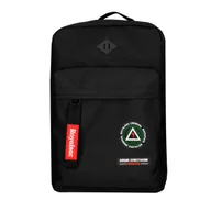 Plecaki szkolne i tornistry - Incood, Plecak Czarny Z Aplikacją - miniaturka - grafika 1