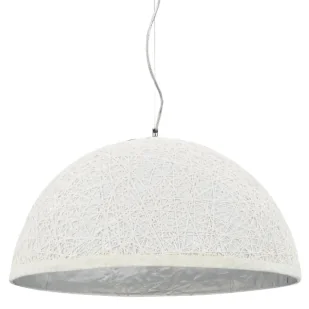 Biało-srebrna lampa wisząca w stylu skandynawskim - EX110 B6-N53 - Lampy sufitowe - miniaturka - grafika 1