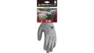 Rękawice robocze - Delta Plus Rękawica dziana Econocut Wnętrze Dłoni Powleczone Pu Ścieg 13 kolor szary 7 DPVECUT34GR07 DPVECUT34GR07 - miniaturka - grafika 1