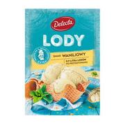 Desery dla dzieci - Delecta Lody w proszku o smaku waniliowym 57 g - miniaturka - grafika 1