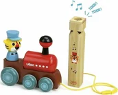 Samochody i pojazdy dla dzieci - Vilac Vilac Træklegetøj - Tog inkl. fløjte - miniaturka - grafika 1