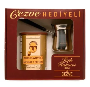 Mehmet Efendi Kawa oryginalna turecka 250g z tygielek - Kawa - miniaturka - grafika 1
