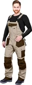 Odzież robocza - SPODNIE OCHRONNE OGRODNICZKI OCIEPLANE LHOLLMAN LH-FMNW-B; BEŻOWO-BRĄZOWO-CZARNY - miniaturka - grafika 1