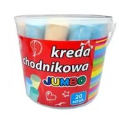 Kreda - Kreda chodnikowa jumbo 20szt - Schemat - miniaturka - grafika 1