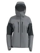 Kurtki i kamizelki sportowe damskie - Berghaus Kurtka funkcyjna "MTN Alpine Pro" w kolorze szarym - miniaturka - grafika 1