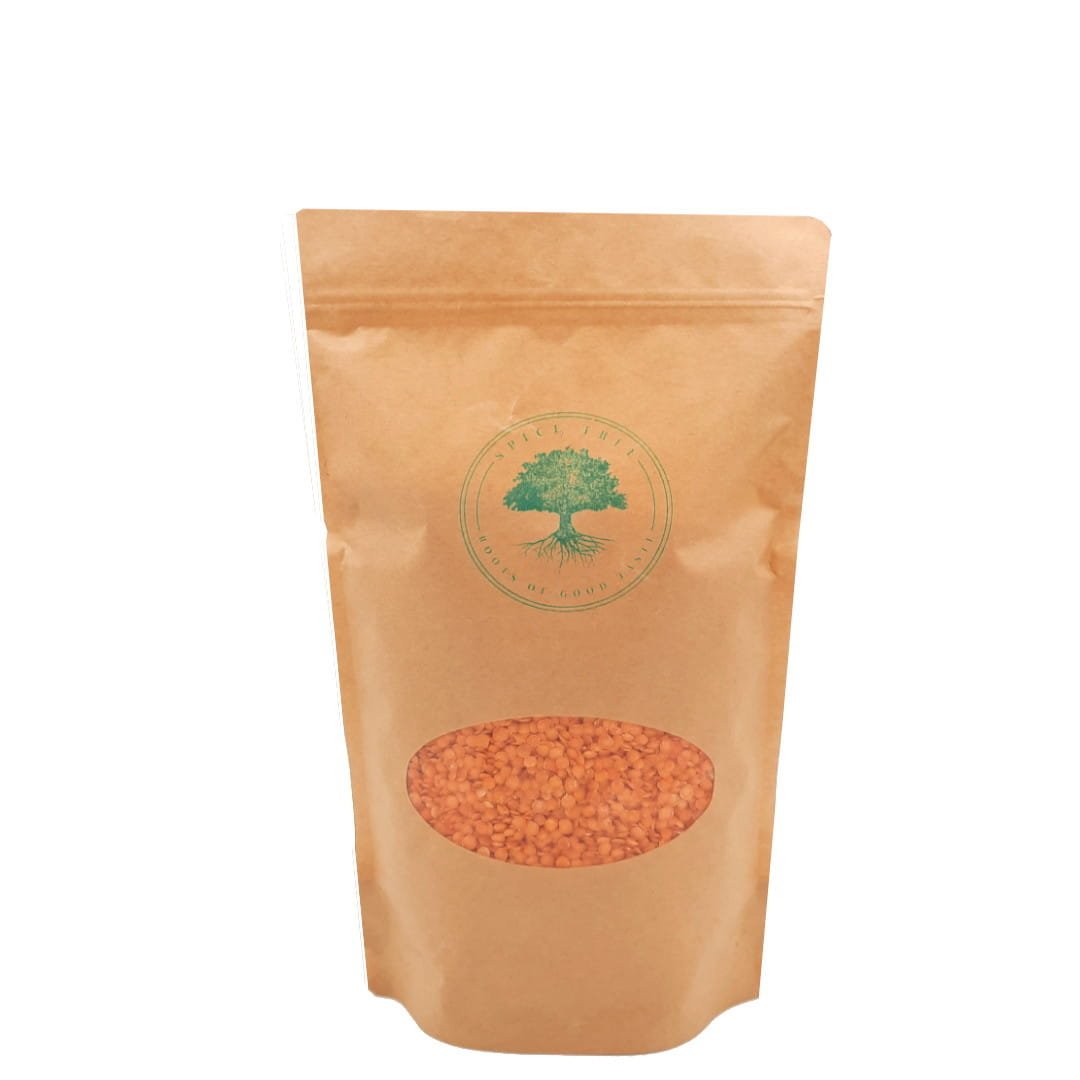 soczewica czerwona ziarno 1kg, spice tree