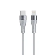 Kable USB - Dudao kabel USB Typ C - Lightning 65 W 1 m Power Delivery szary (L6H gray) - miniaturka - grafika 1