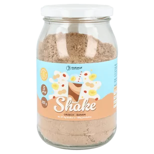 Mieszanka na shake wysokobiałkowy orzech banan 325g (5 porcji) - Soki i napoje niegazowane - miniaturka - grafika 1
