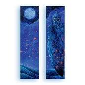 Zakładki do książek - Zakładka kartonowa - Sen Przyjaciela - gadżet - miniaturka - grafika 1