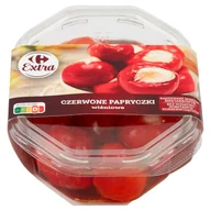 Sery - Carrefour Extra Czerwone papryczki wiśniowe nadziewane serem twarogowym 200 g - miniaturka - grafika 1
