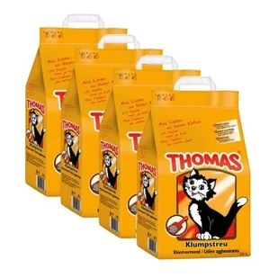 THOMAS Żwirek zbrylający 4x20 l - Żwirek dla kotów - miniaturka - grafika 1