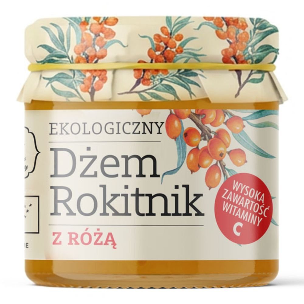 Dary Natury Dżem Rokitnik z różą EKO 200 g