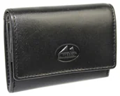 Portfele - Portfelik Uniwersalny Mała Sakieweczka Skórzana El Forrest (PL) MARS II Skóra Naturalna CZARNA 855 67 9,5 x 8 x 2 [cm] - miniaturka - grafika 1