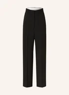 Moda i Uroda OUTLET - Acne Studios Spodnie Ze Skróconymi Nogawkami schwarz - miniaturka - grafika 1