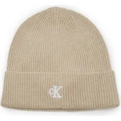 Czapki damskie - Calvin Klein Jeans Czapka | z dodatkiem wełny i kaszmiru - miniaturka - grafika 1