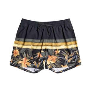 Męskie Szorty QUIKSILVER FLORAL 15 M JAMV EQYJV04015-KVJ6 – Czarny - Spodenki męskie - miniaturka - grafika 1