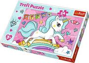 Puzzle - Trefl Puzzle 24 maxi Słodki Jednorożec - miniaturka - grafika 1