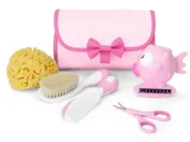 Zabawki interaktywne dla dzieci - Zestaw akcesoriów do higieny i kąpieli różowy 0m+ - Chicco - miniaturka - grafika 1