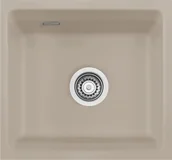 Zlewozmywaki - SystemCeram KARA 42-U FANGO 23 (53030123) - miniaturka - grafika 1