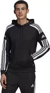 Bluzy męskie - Adidas Bluza adidas SQUADRA 21 Hoody GK9548 GK9548 czarny M - miniaturka - grafika 1