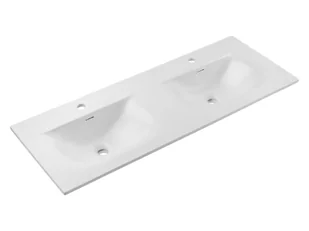 Umywalka meblowa Comad Sky 120x46 cm prostokątna biały mat - Umywalki - miniaturka - grafika 1