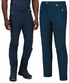 Spodnie męskie - Spodnie trekkingowe Regatta Highton trs RMJ216L granatowy ZV7 36/34 XXL - miniaturka - grafika 1