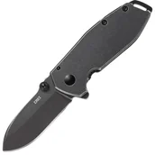 Noże - Nóż składany CRKT Squid Assisted - Black - miniaturka - grafika 1