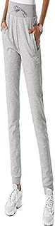 Spodnie rowerowe - adidas Damskie spodnie treningowe, szary wrzosowy, rozmiar M, 42, Szary wrzosowy średni, 68 - grafika 1