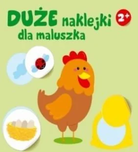 Duże naklejki dla maluszka Kurka 2+ Nowa - Rolnictwo i przemysł - miniaturka - grafika 2