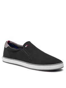 Tommy Hilfiger Tenisówki Harlow 2D FM0FM00597 Czarny - Trampki męskie - miniaturka - grafika 1
