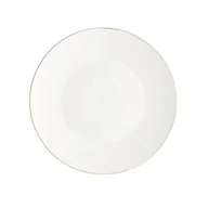 Talerze - Lumarko Talerz Deserowy 20cm Porcelana Kremowa - miniaturka - grafika 1