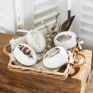 Wielkanoc - Jajko wielkanocne, zestaw 4 szt. Bergaf - miniaturka - grafika 1