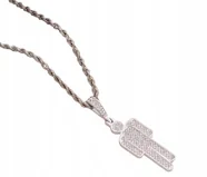 Naszyjnik wisiorek Billie Eilish Biały