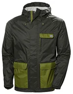 Spodnie męskie - Helly Hansen Roam 2-warstwowa wodoodporna kurtka z kapturem, zielony, xl - miniaturka - grafika 1