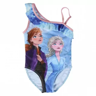 Stroje kąpielowe dla dziewczynek - Strój Kąpielowy Jednoczęściowy Frozen Elsa 4 Lata - grafika 1