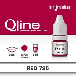Pigment Bioevolution Red 725 - Qline - 5ml - Pozostałe akcesoria kosmetyczne - miniaturka - grafika 1